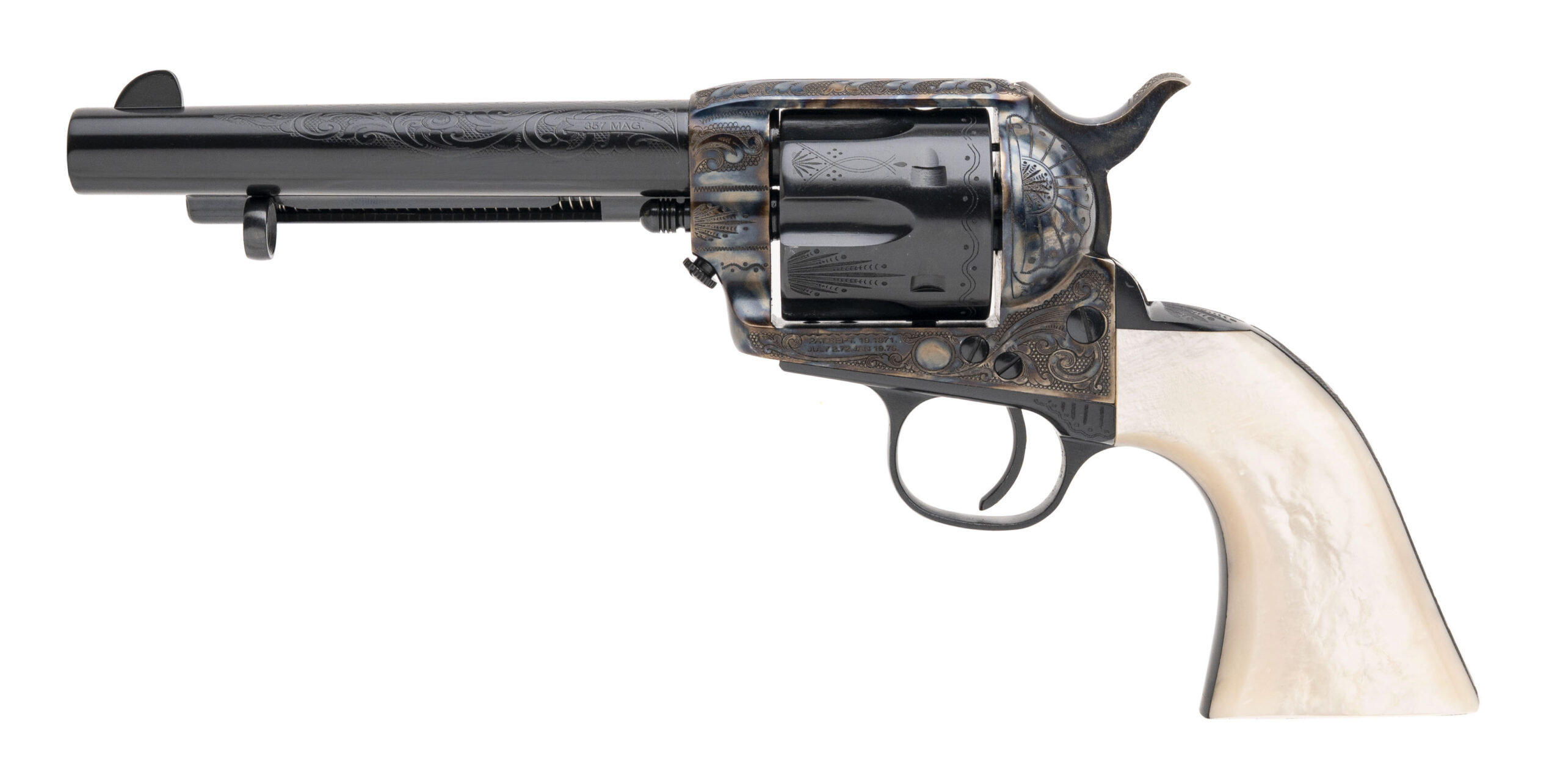 (SN: K15832) Uberti 1873 Cattlemen Outlaws & Lawmen "Dalton" Revolver .357 Magnum (NGZ5784) NEW