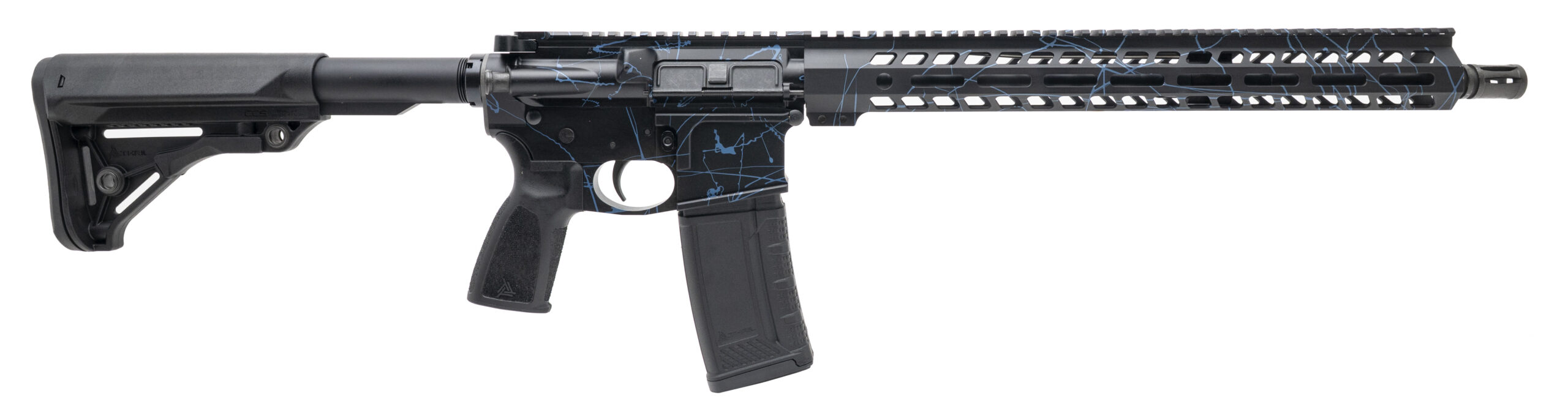 (SN: R5810) Bird Dog Arms BD-15 Riveting Blue Matrix Rifle 5.56 NATO (NGZ5671) NEW