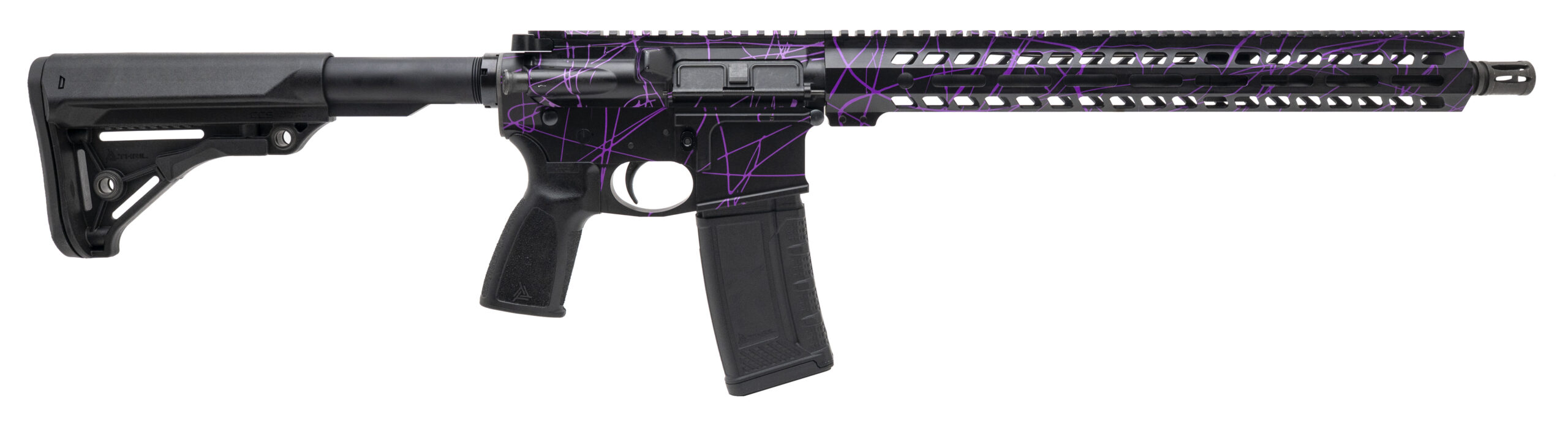 (SN: R5917) Bird Dog Arms BD-15 Purple Matrix Rifle 5.56 NATO (NGZ5667) NEW