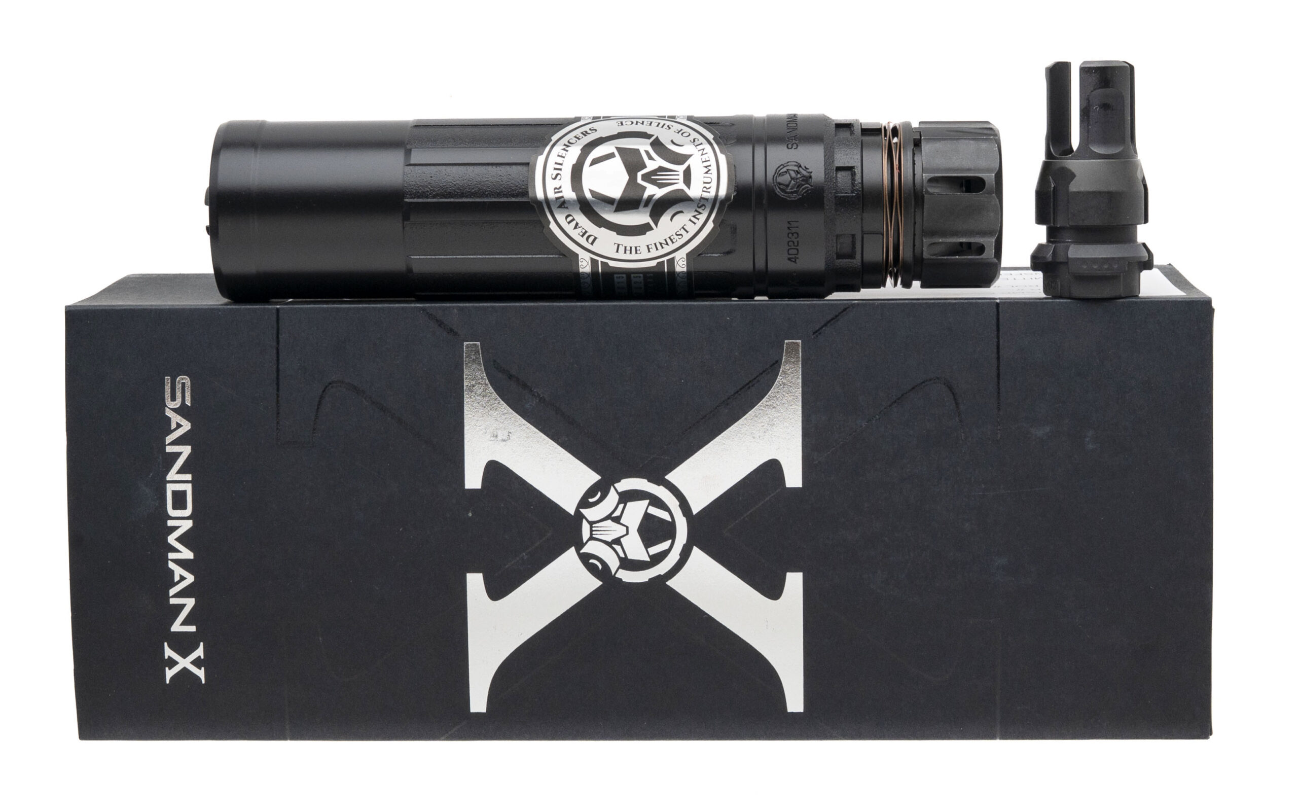 (SN: SMX-402733) Dead Air Sandman X KeyMo Suppressor .30 Cal (NGZ5723) NEW