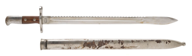 Swiss M1914 sawback bayonet
