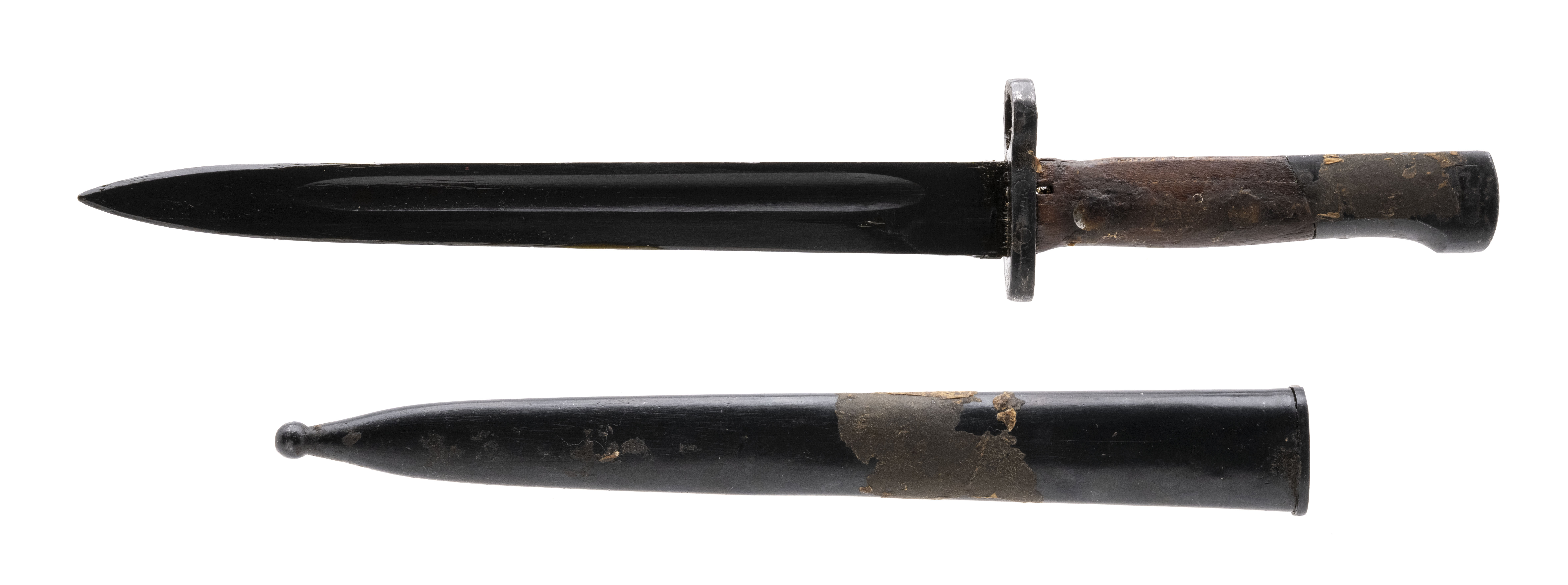 Yugoslavian M48 Mauser bayonet & scabbard (MEW4238)