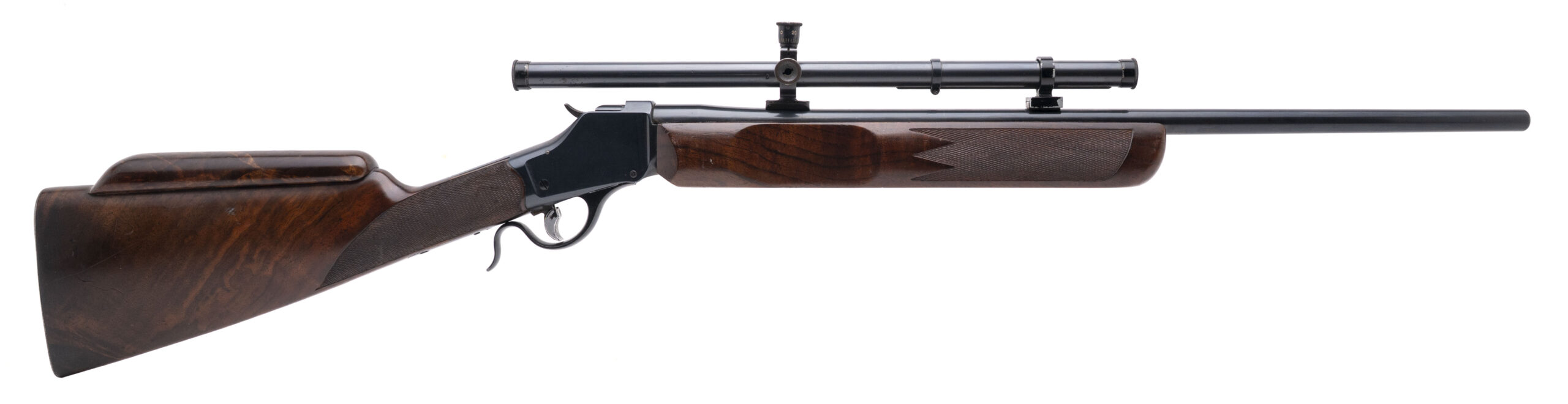 Beautiful Custom Winchester 1885 High Wall 22 Savage (AW120)