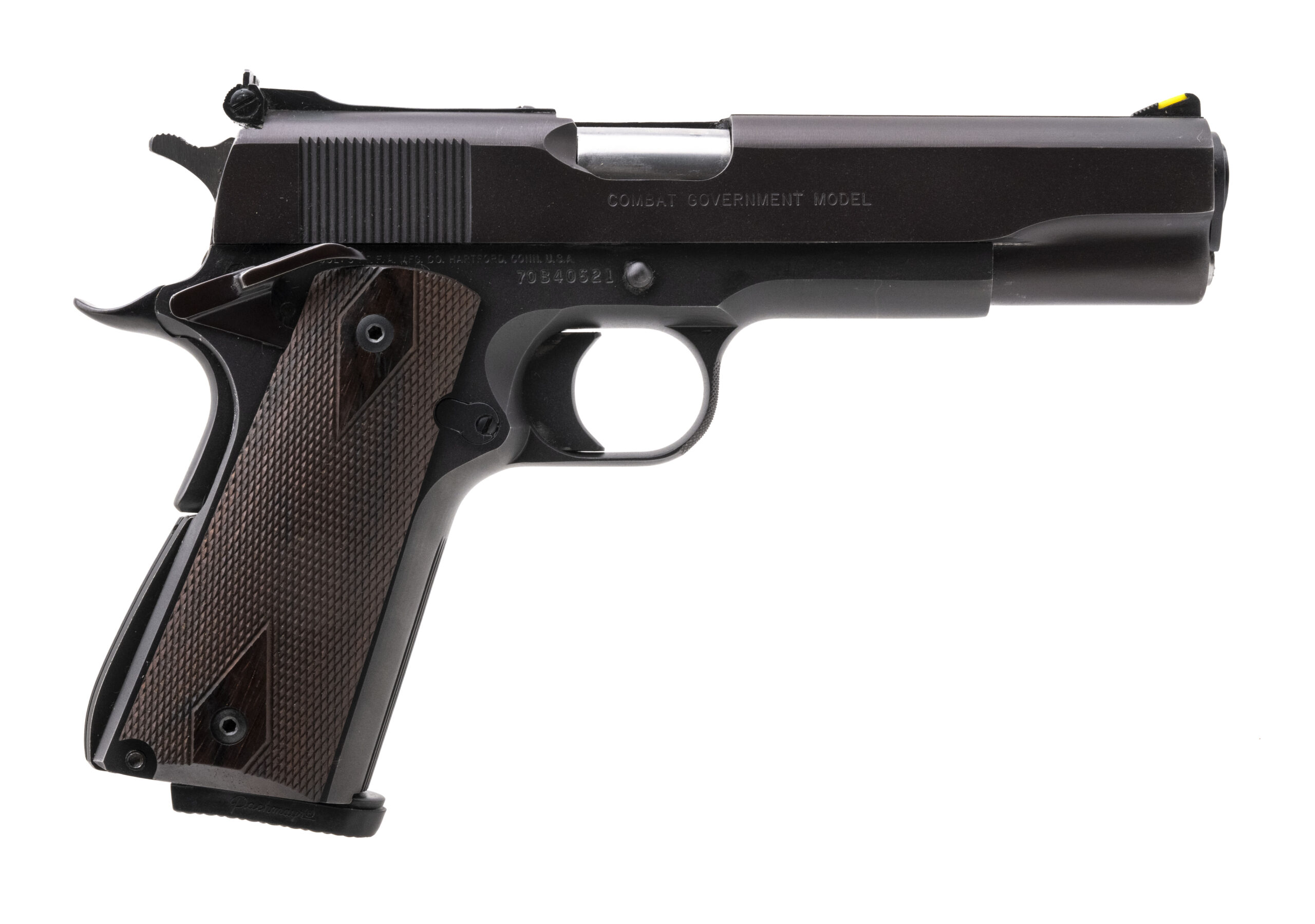 Colt Combat Government Series 70 Earl Long Custom Pistol .45 Auto (C20841)