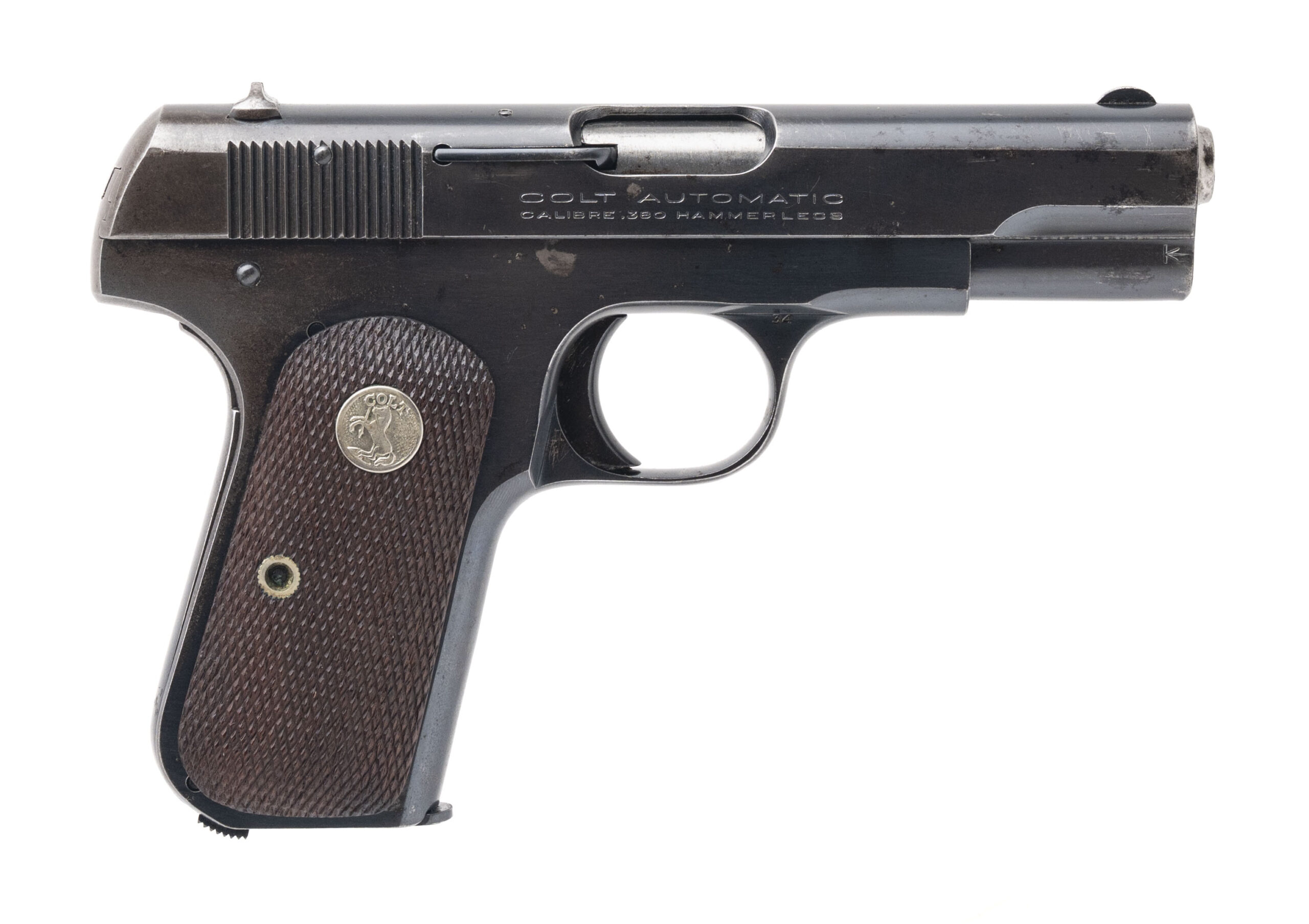 Colt Model 1908 Hammerless semi-auto pistol .380 (C20691)