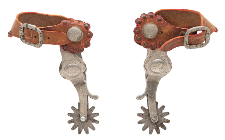 Crockett Frontier Pattern Spurs