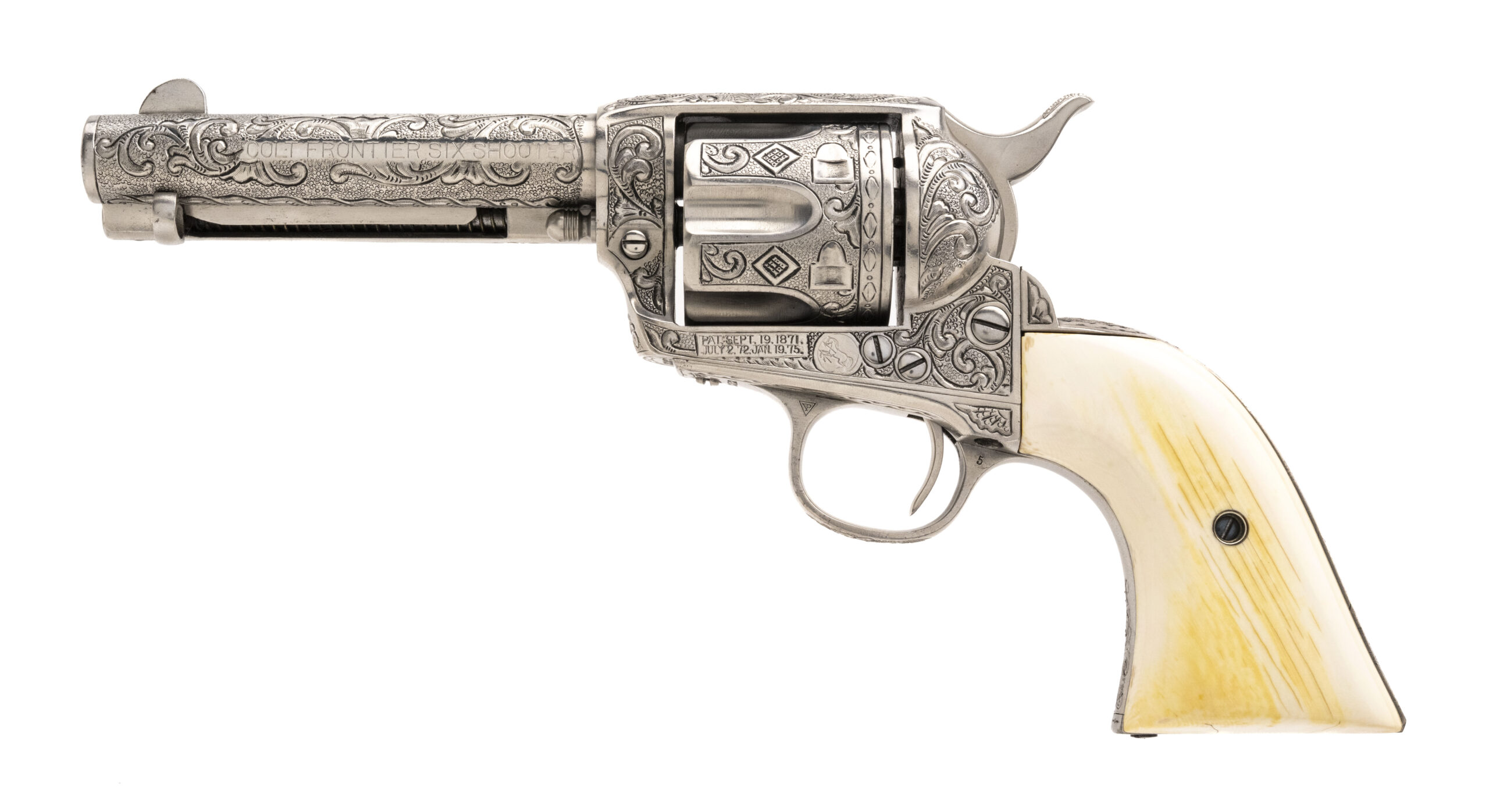 Custom Engraved Colt Single Action Army 44-40 (C18099)