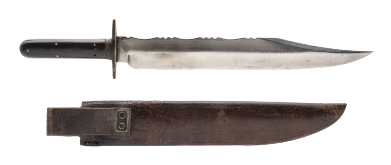 Massive Jonathan Crooks Bowie Knife