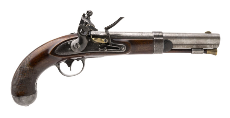 Presentation US Model 1836 Flintlock Pistol