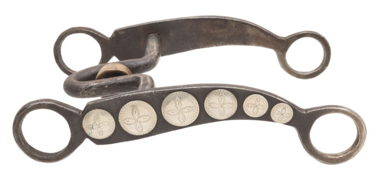 Silver Mounted Bit with Conchas