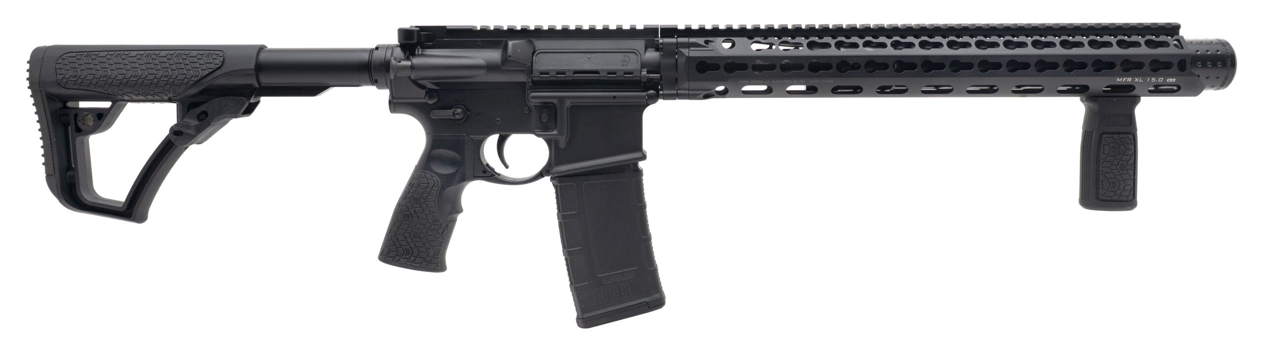 (SN: DDM4616803) Daniel Defense DDM4 Integrally Suppressed Rifle .300 Blackout (NGZ5847) NEW