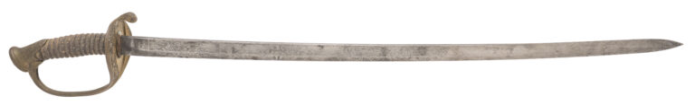 US Model 1850 Foot Officer’s Sword by C. Roby