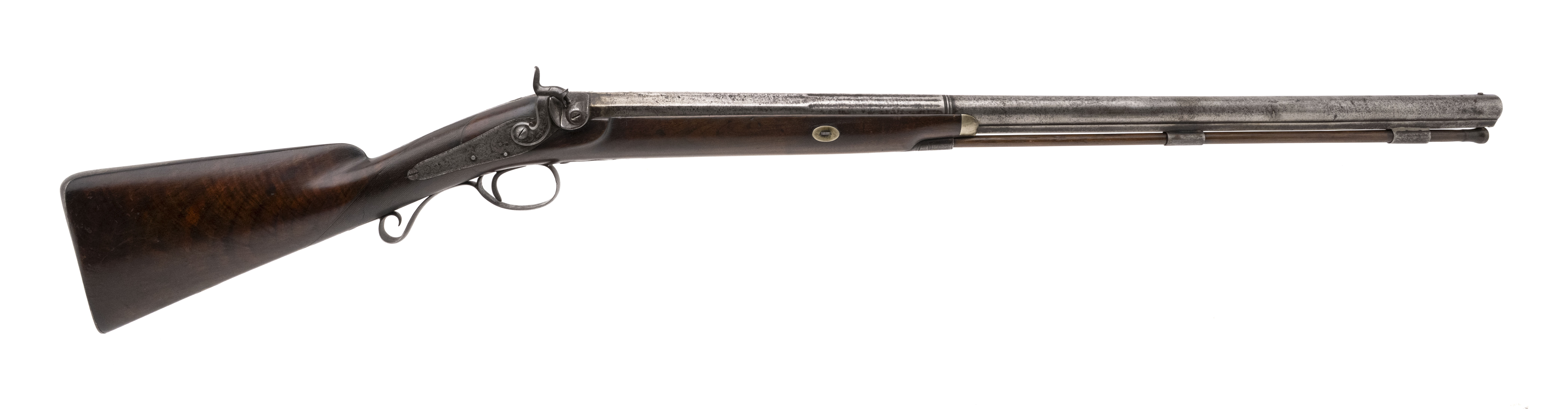W.W. Kaye of Philadelphia Half stock percussion Flower 10 Bore (AL5715)