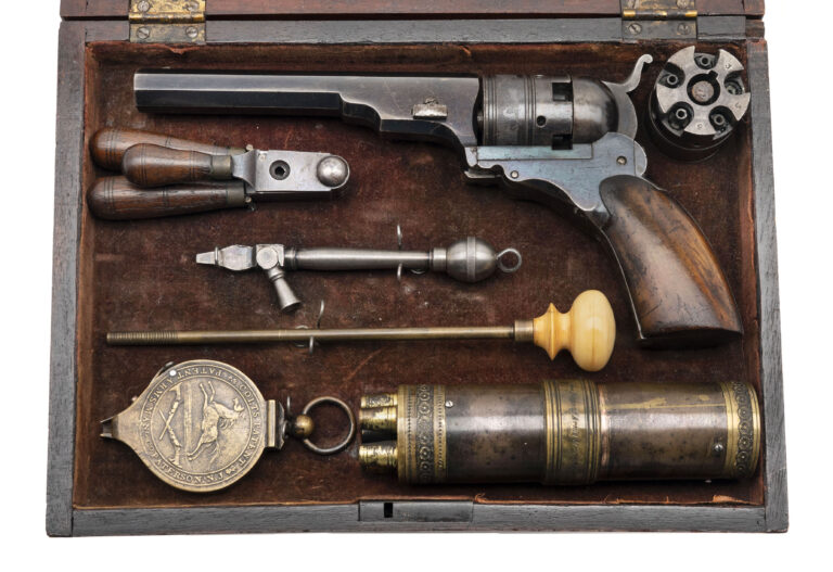 Cased Colt Belt Model No.2 Paterson Revolver