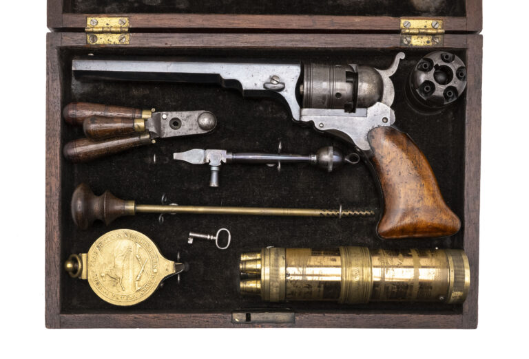 Cased Colt Belt Model No. 3 Paterson Revolver