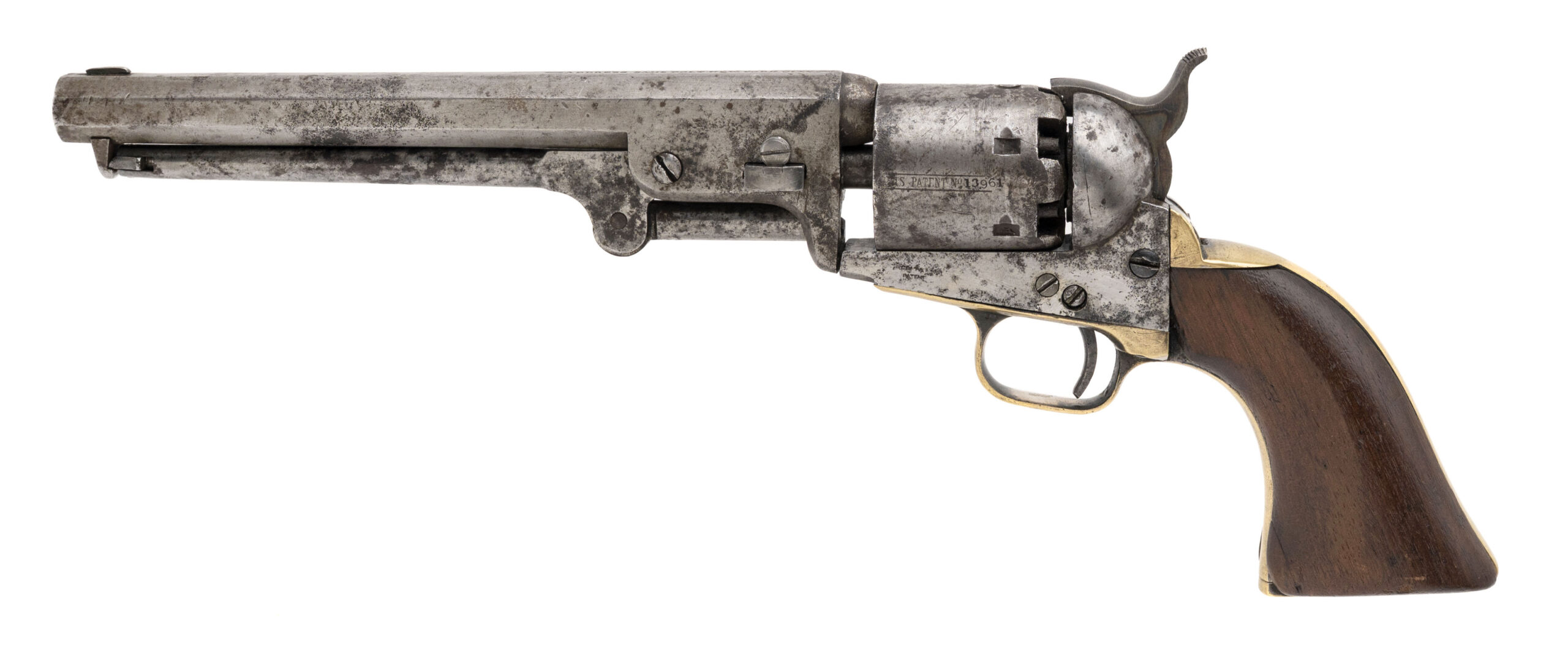 Early Small frame trigger guard Colt Model 1851 Navy revolver .36b caliber (AC1286)