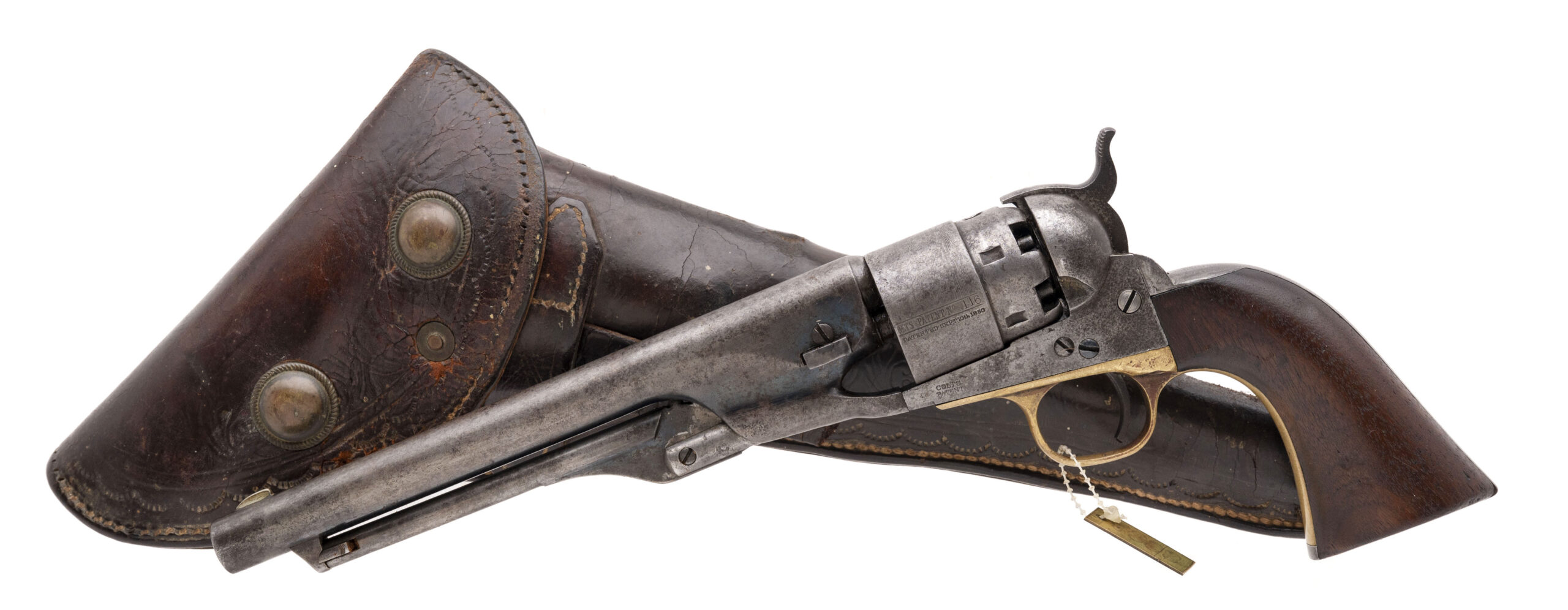 Early Transitional Colt Model 1860 Army Revolver .44 caliber (AC1291) Consignment