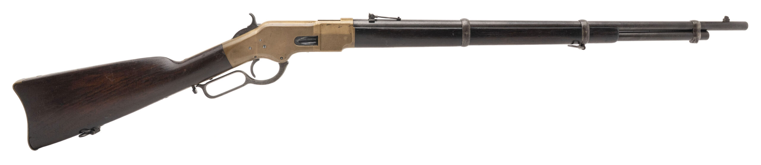 Louisiana Militia marked Winchester Model 1866 musket .44RF (AW1183)