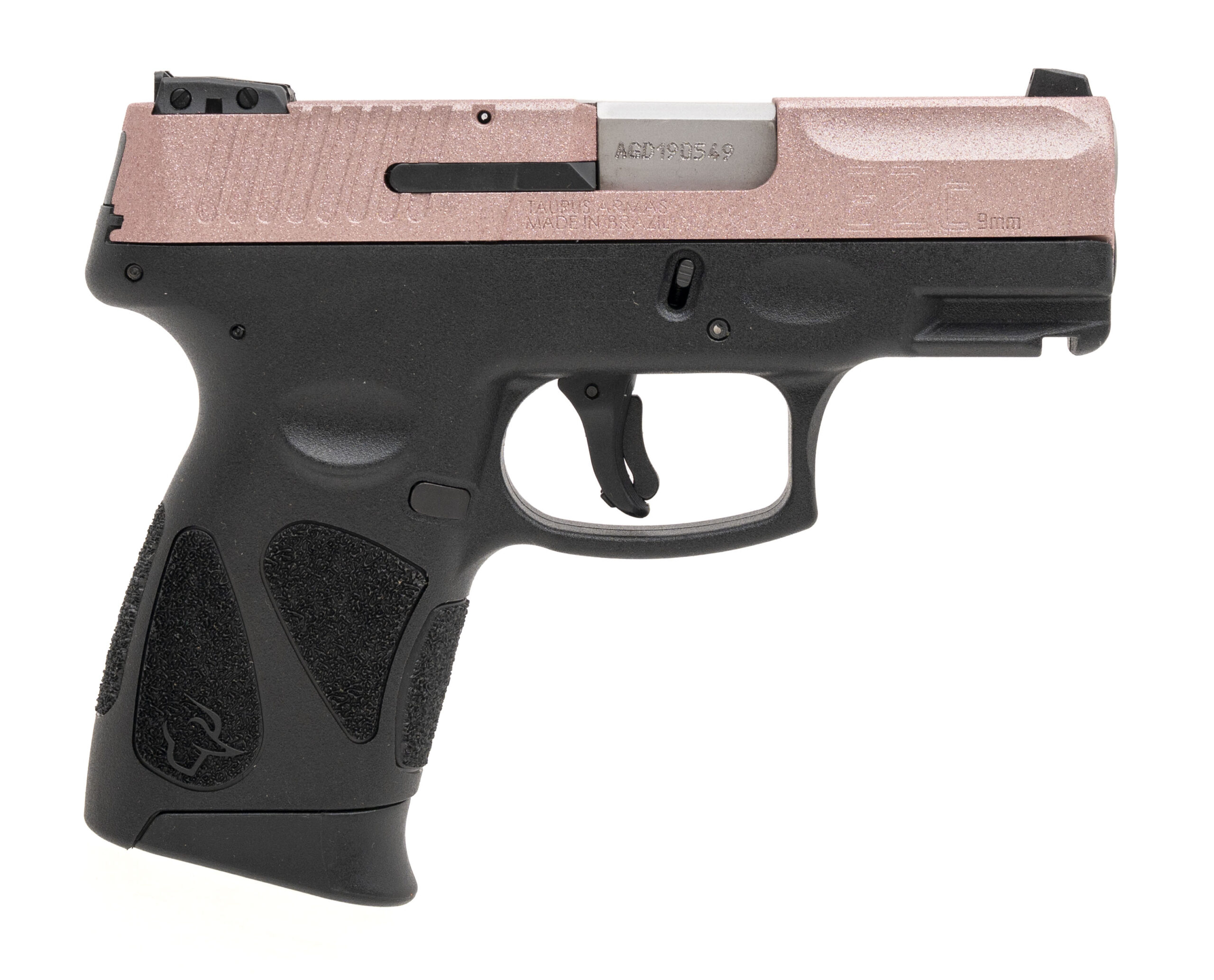 (SN: AGD190549)Taurus G2C Rose Gold Glitter Pistol 9mm (NGZ5929) NEW