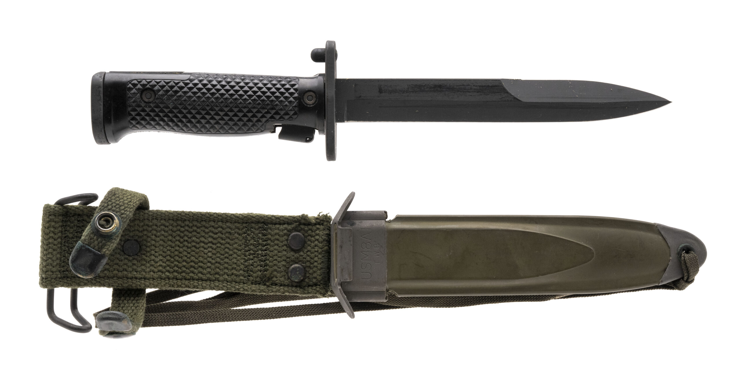 U.S. M5A1 Bayonet W/U.S. M8A1 Scabbard (MEW4227) Consignment