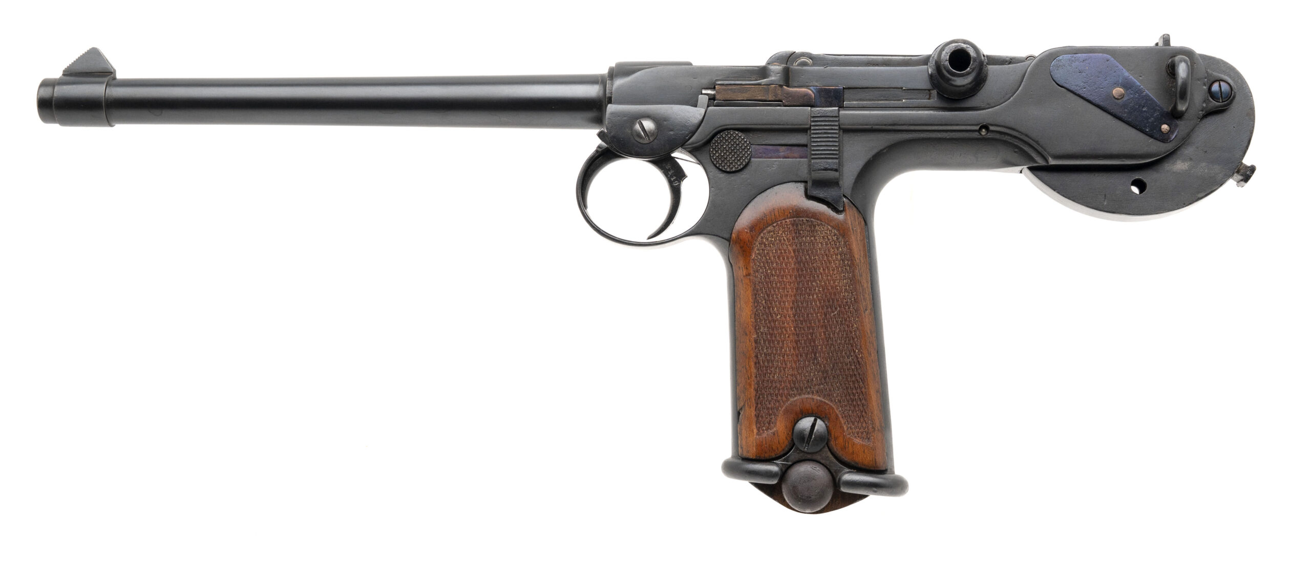 Borchardt C93 Pistol w/ Stock (AH9022) - Collectors Firearms