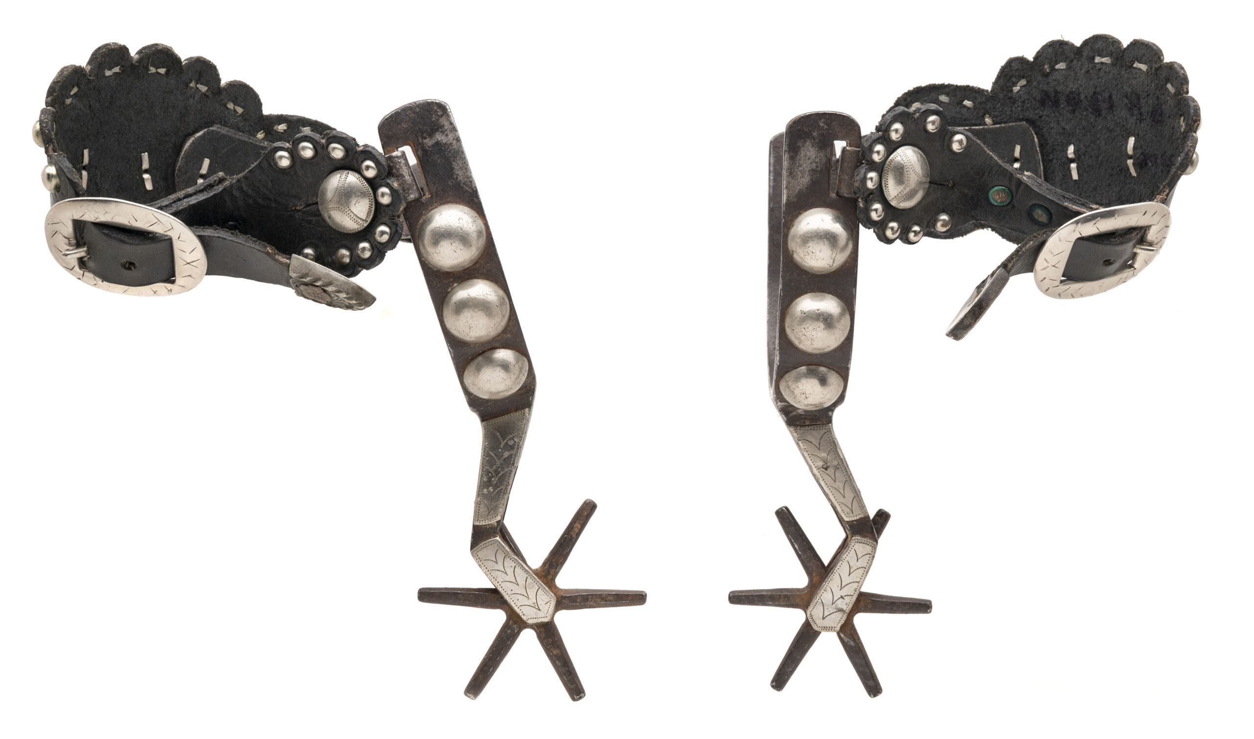 B&W spurs are hand forged prison made spurs (MIS70149) Consignment