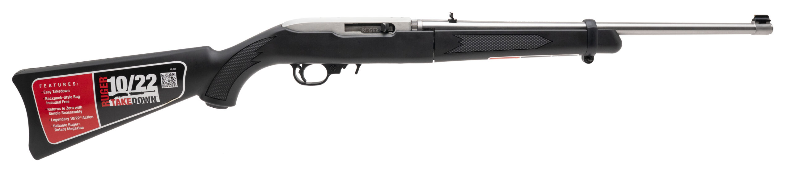 Ruger 10/22 Takedown Rifle .22LR (R45054)