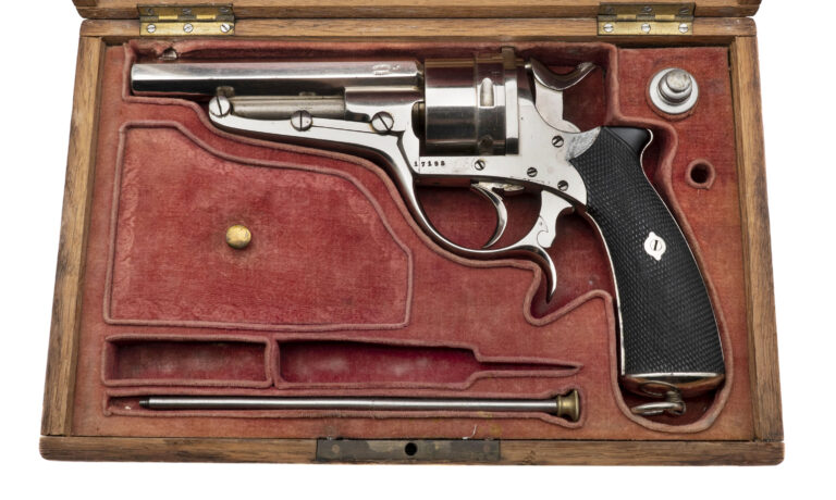 Cased French Galand Revolver