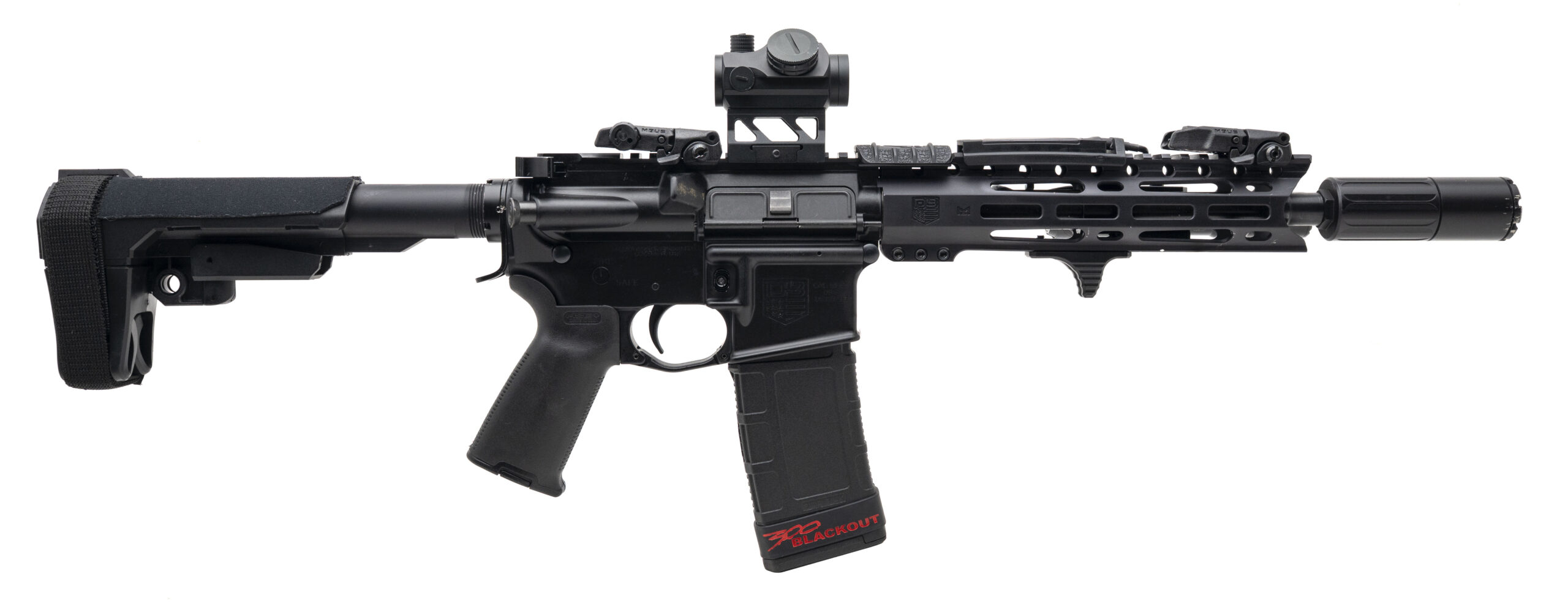 Diamondback Carbon DB15 Pistol .300 Blackout (L2025-08632)