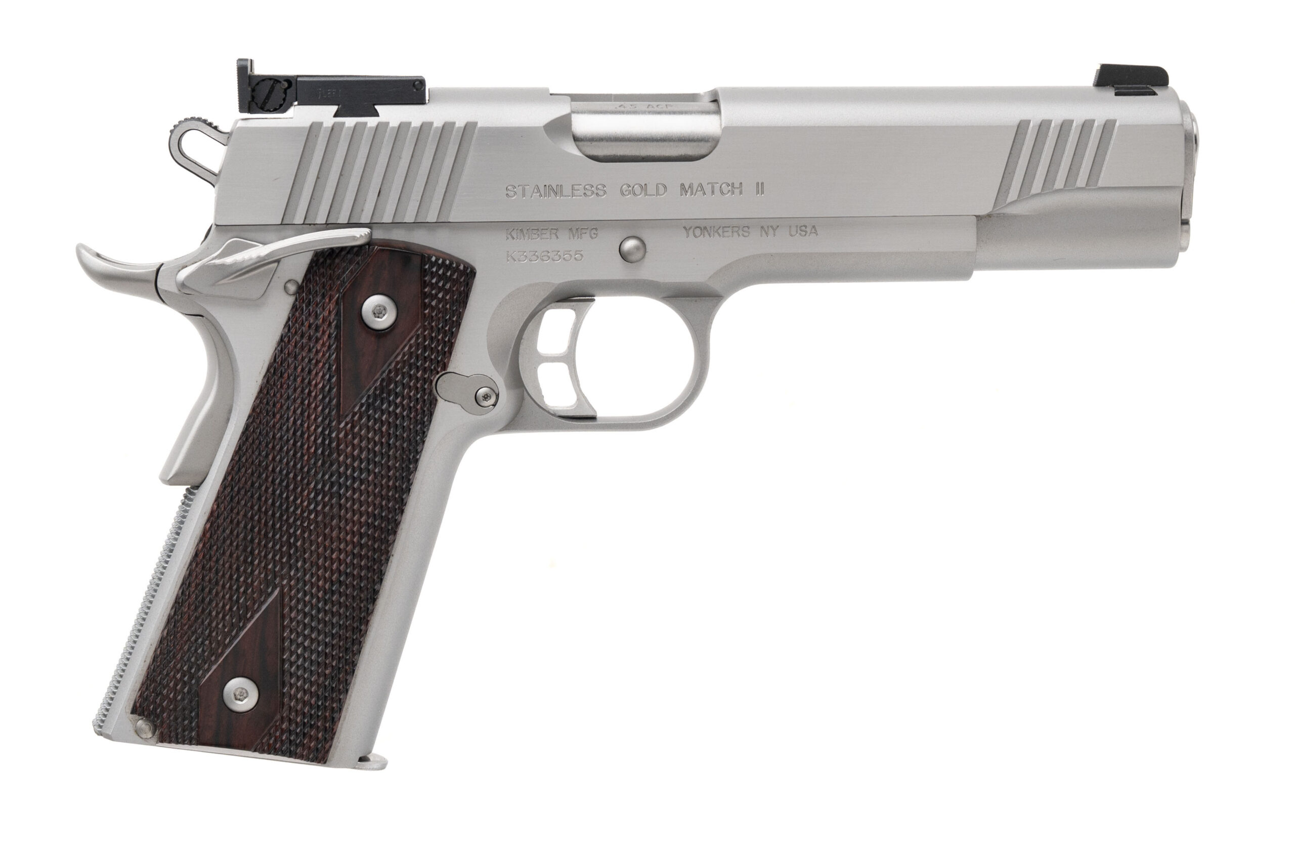 Kimber Stainless Gold Match II Pistol .45ACP (L2025-08455