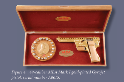 MBA Gyrojet Pistols 
