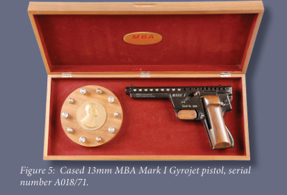 MBA Gyrojet Pistols 
