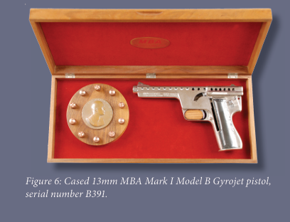 MBA Gyrojet Pistols 
