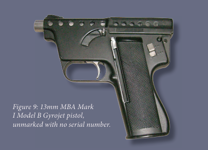 MBA Gyrojet Pistols 
