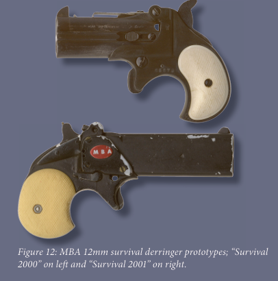MBA Gyrojet Pistols 
