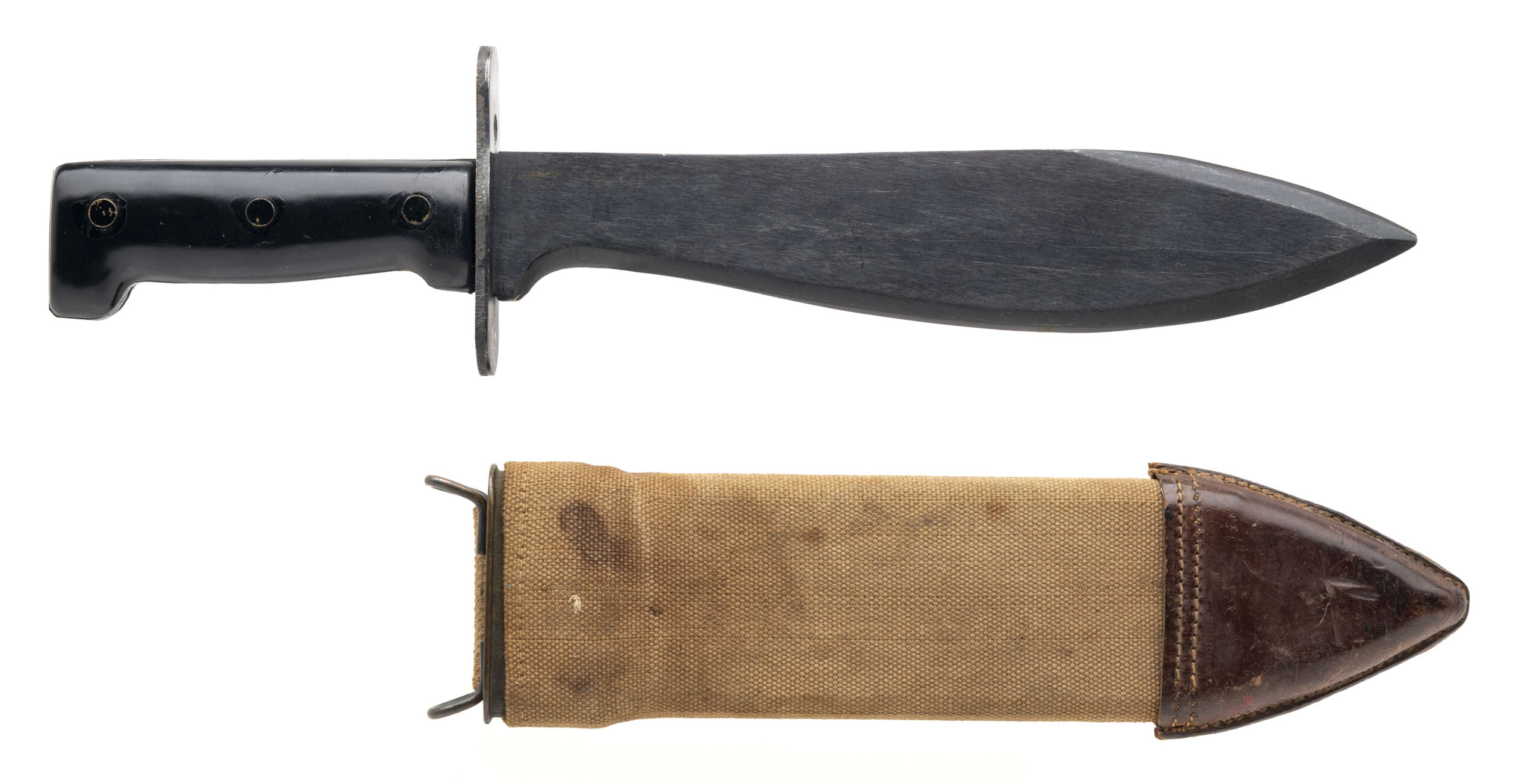 VIETNAM ERA M1917 BOLO KNIFE WITH SHEATH (MEW4314)