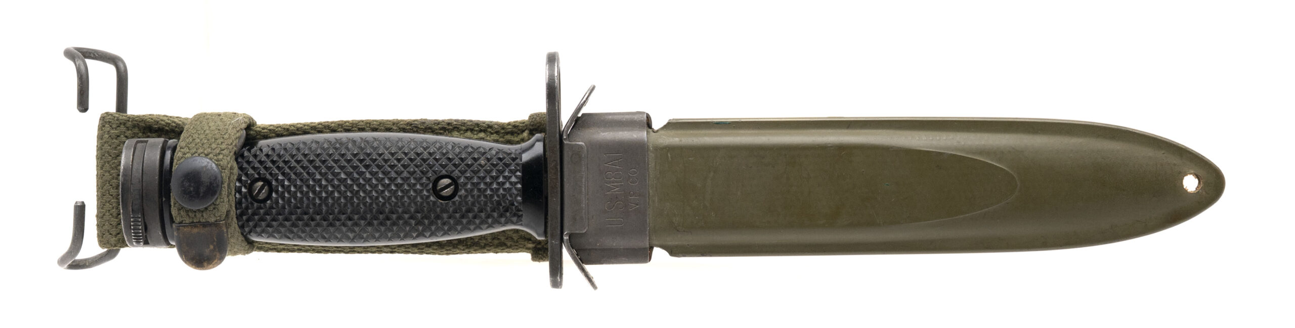 VIETNAM ERA US-M4 TMN BAYONET WITH M8A1 SHEATH (MEW4313)