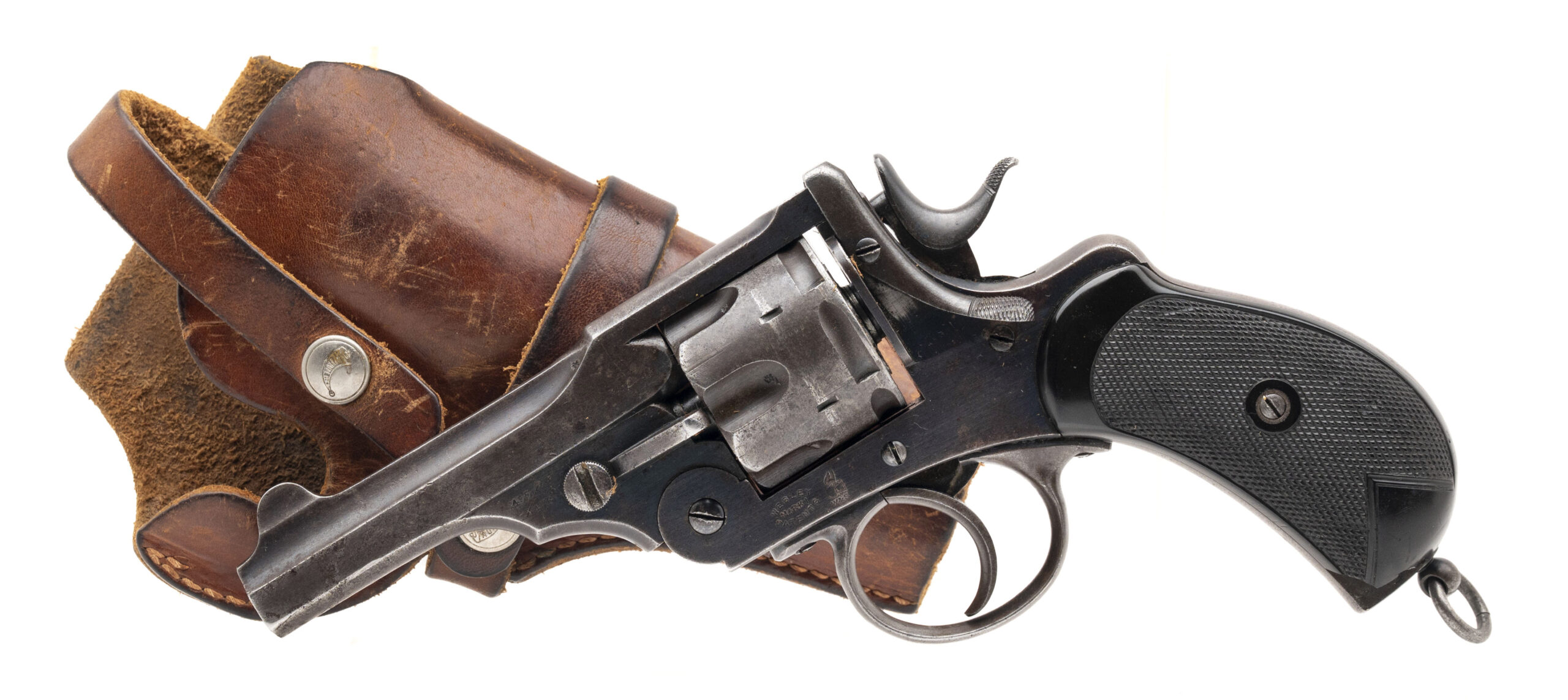 British Webley Mark I Revolver Cut for .45 ACP (AH9057)