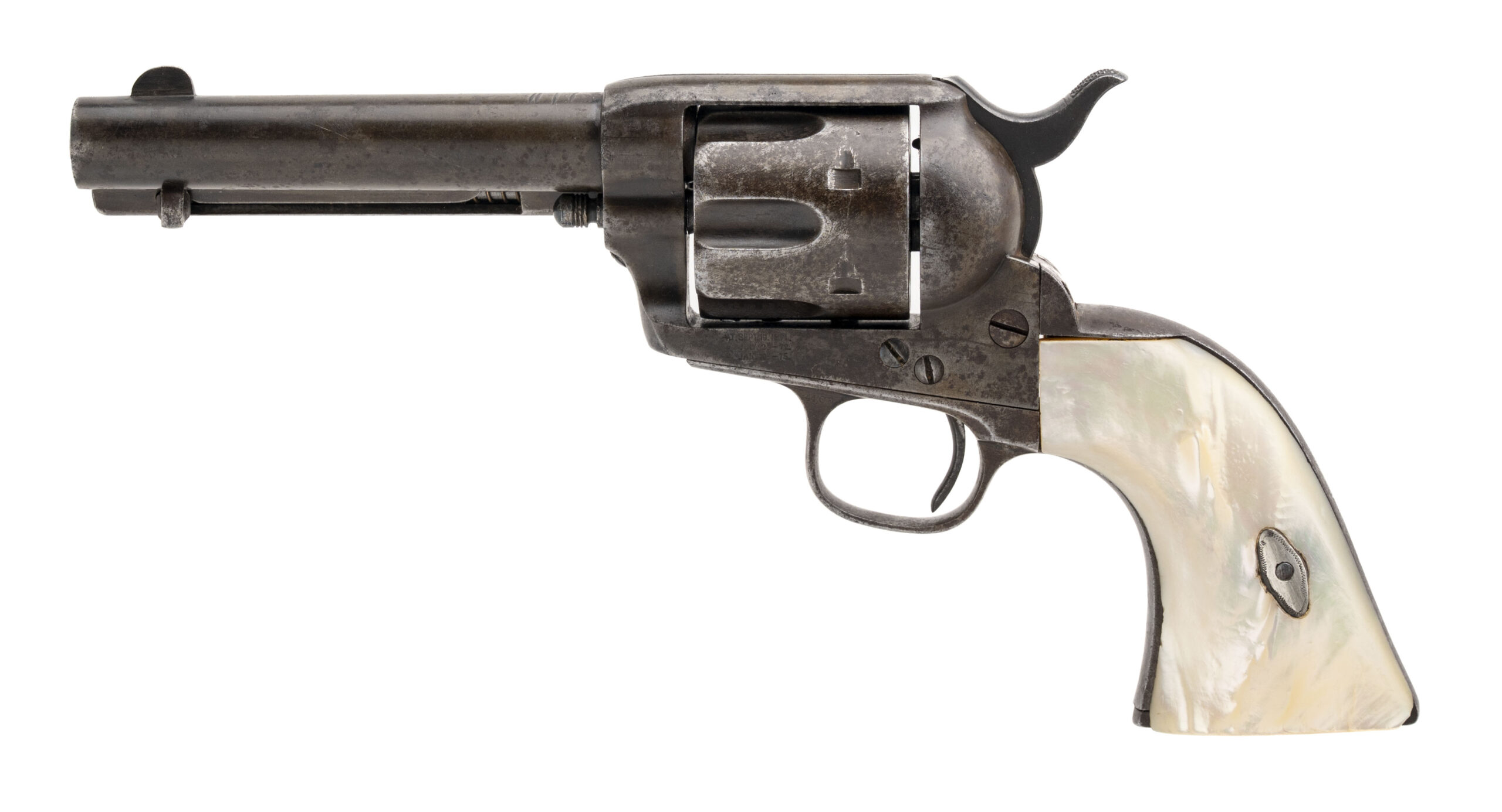 Colt Single Action Army Owned by Texas Ranger “Kid” Rogers  (12315550) 