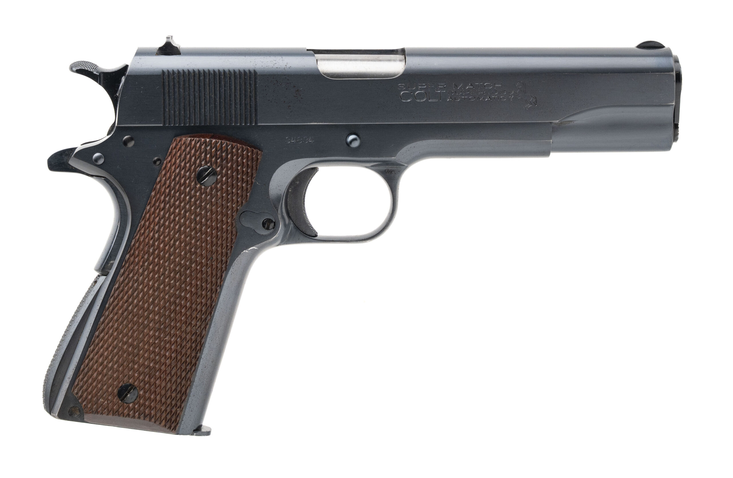Excellent Colt 38 Super Match  W/ Box (L2025-07221) 
