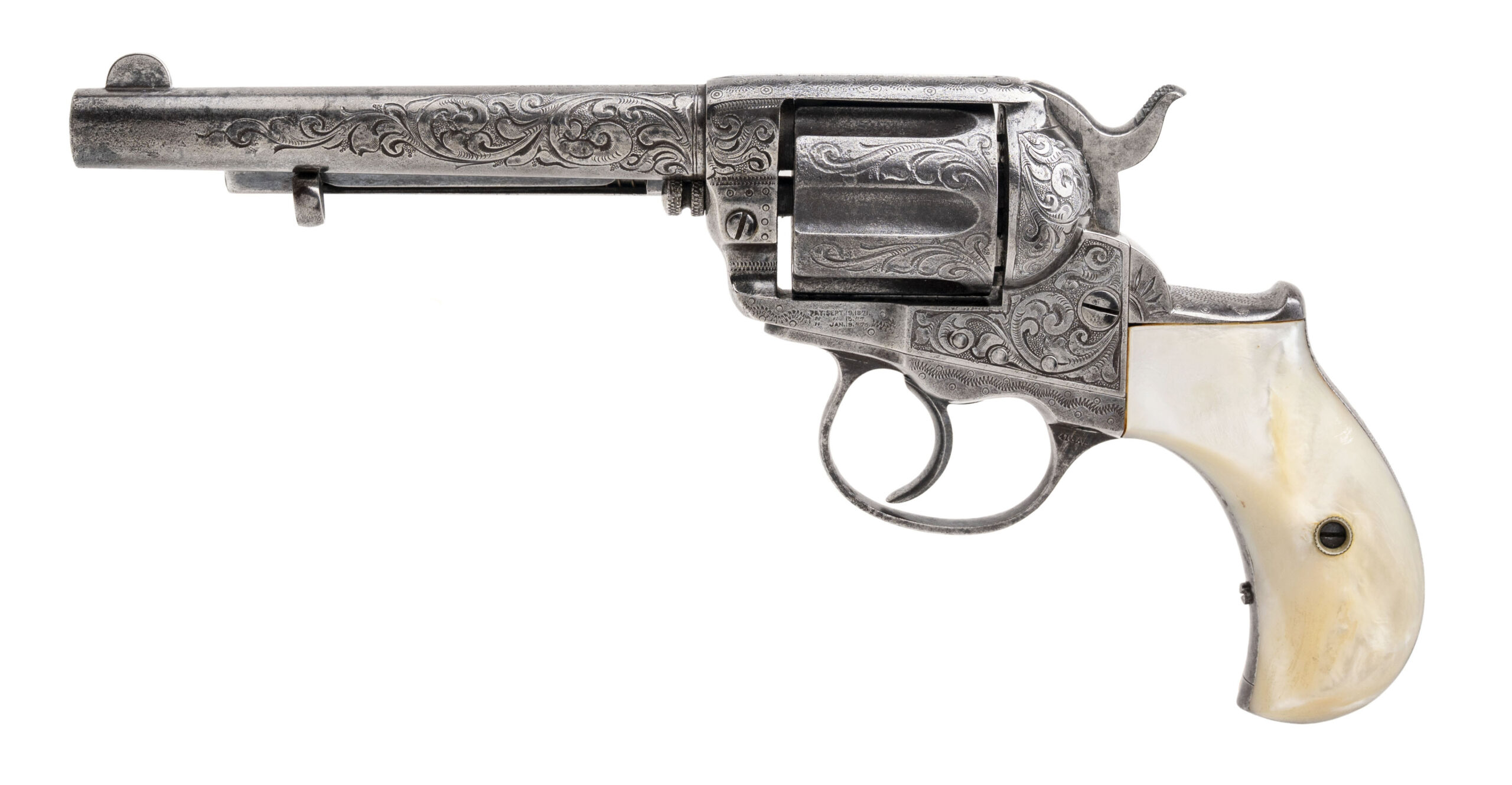 New York Engraved Colt 1877 Thunderer (12315549) 
