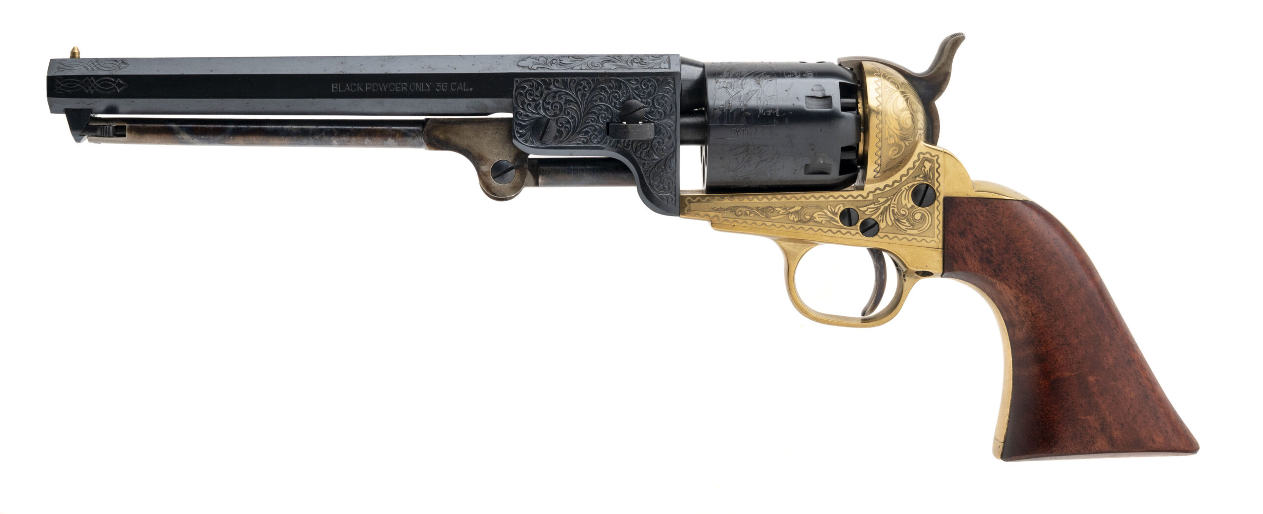 Pietta 1851 Deluxe Navy Black Powder Revolver .36 cal (BP912)