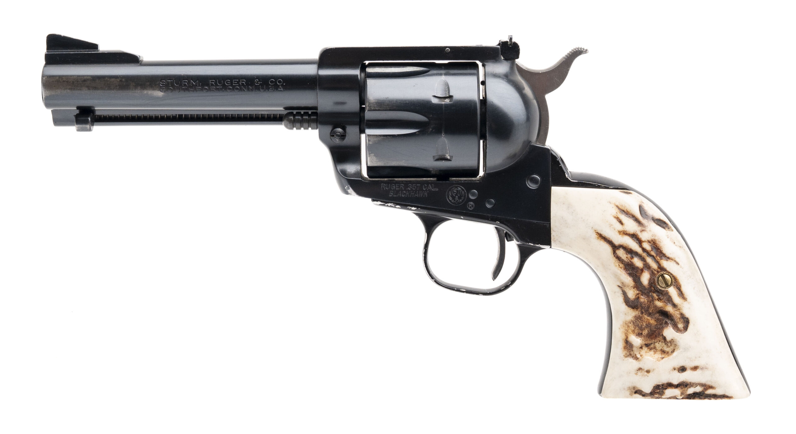 Ruger Blackhawk Flattop Revolver .357 Magnum (25-02419) DTX