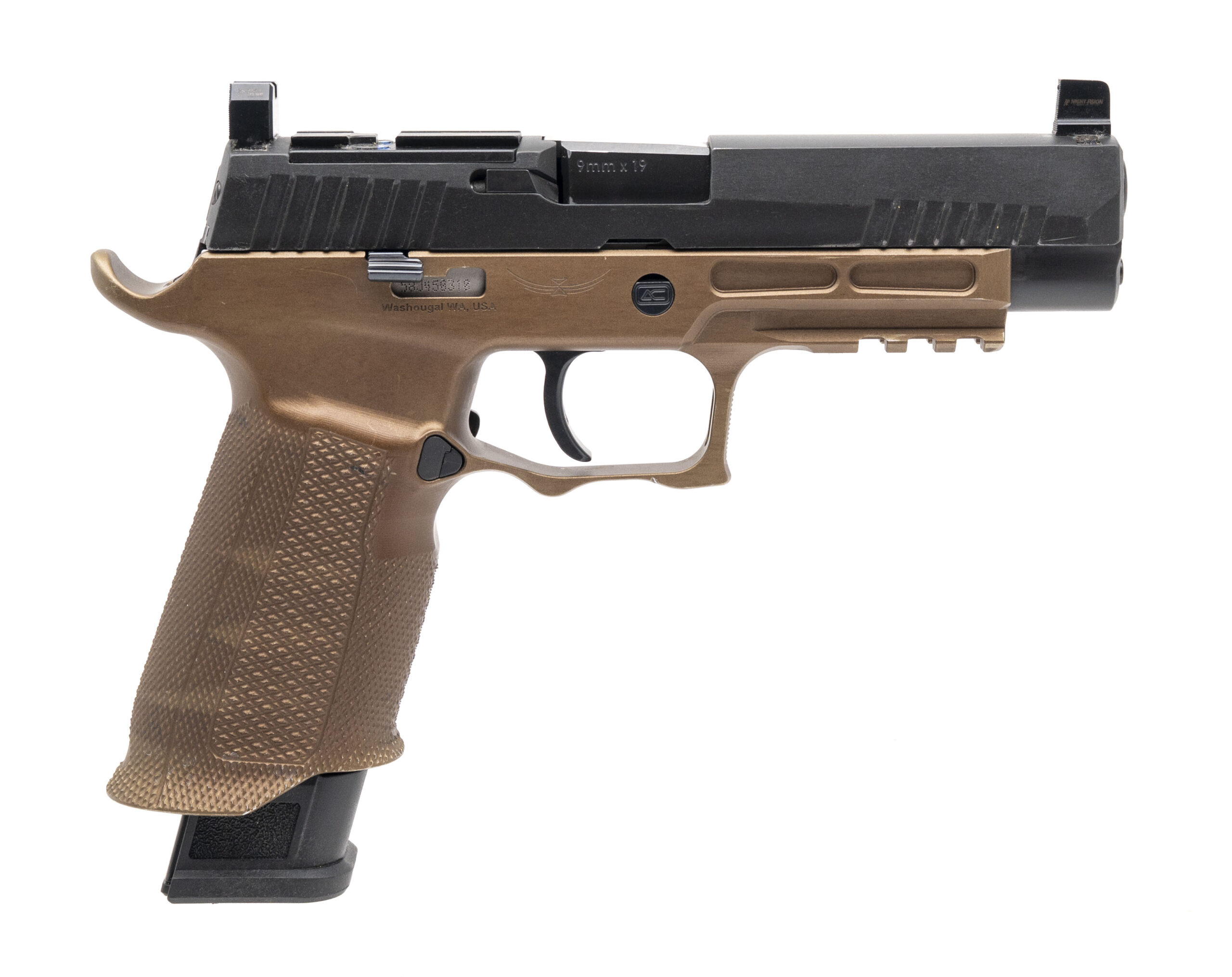 SIG SAUER P320 CUSTOM PISTOL 9MM (D2025-02125) DTX