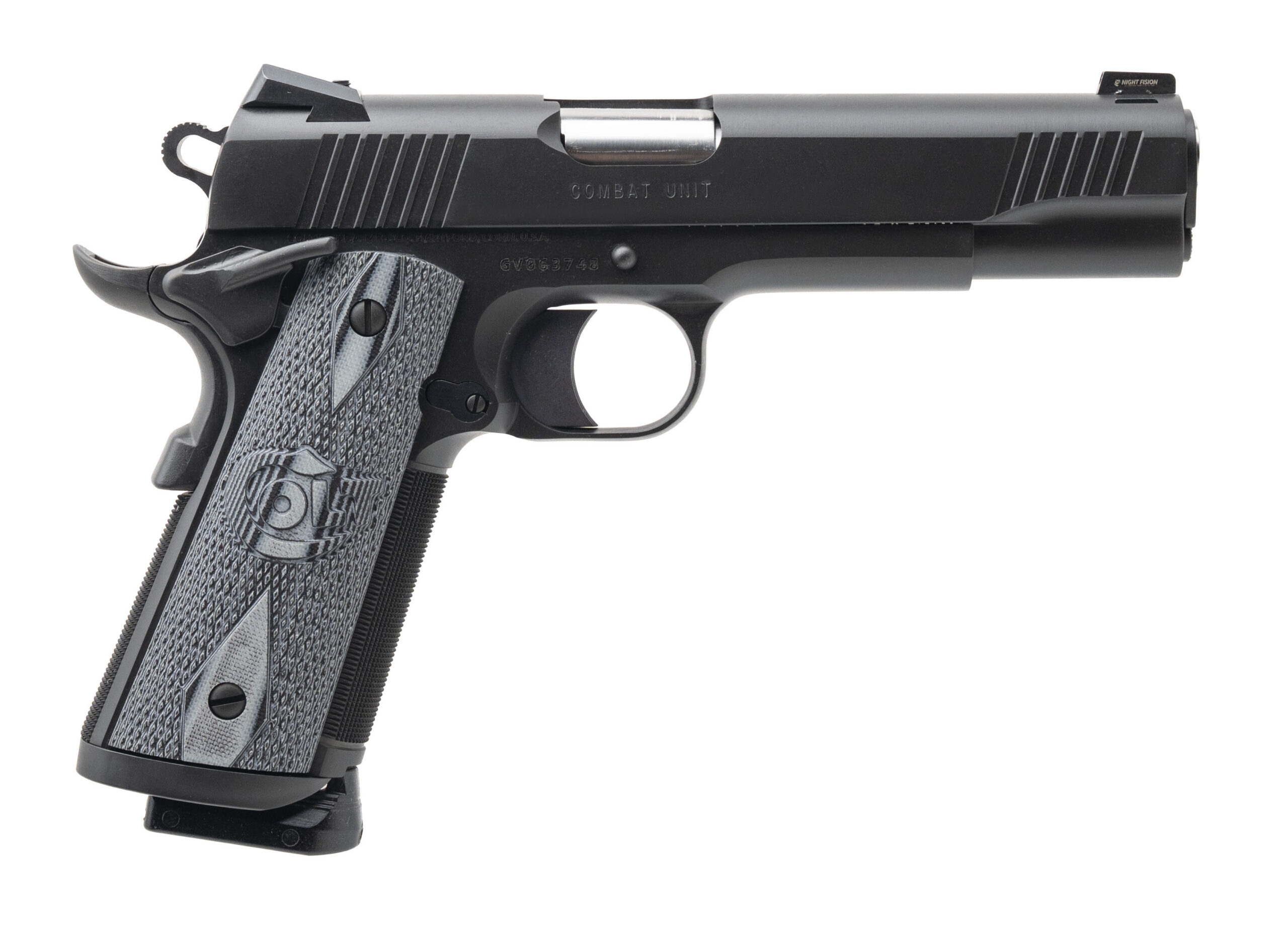 (SN: GV063748) Colt Government Series 80 Combat Unit Pistol 9mm (L2025-08676) NEW