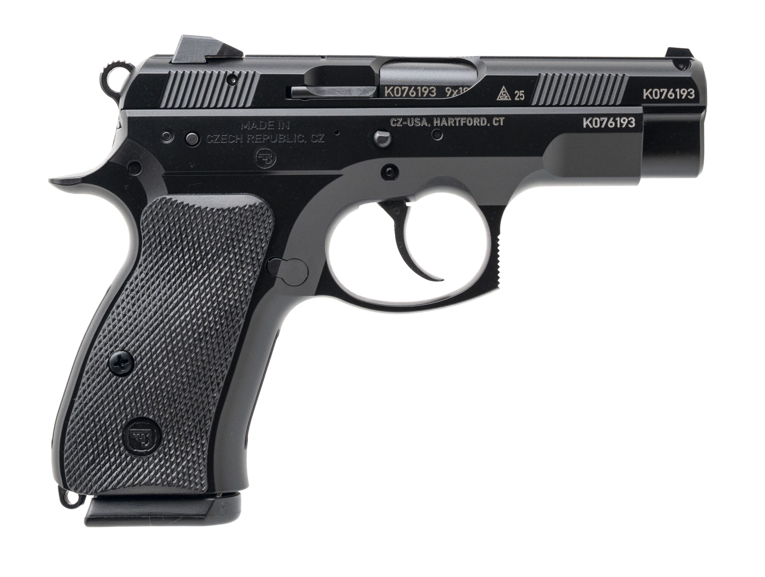 (SN: K076193) CZ 75 D PCR Compact 50th Anniversary Elite Pistol 9mm (L2025-08766) NEW