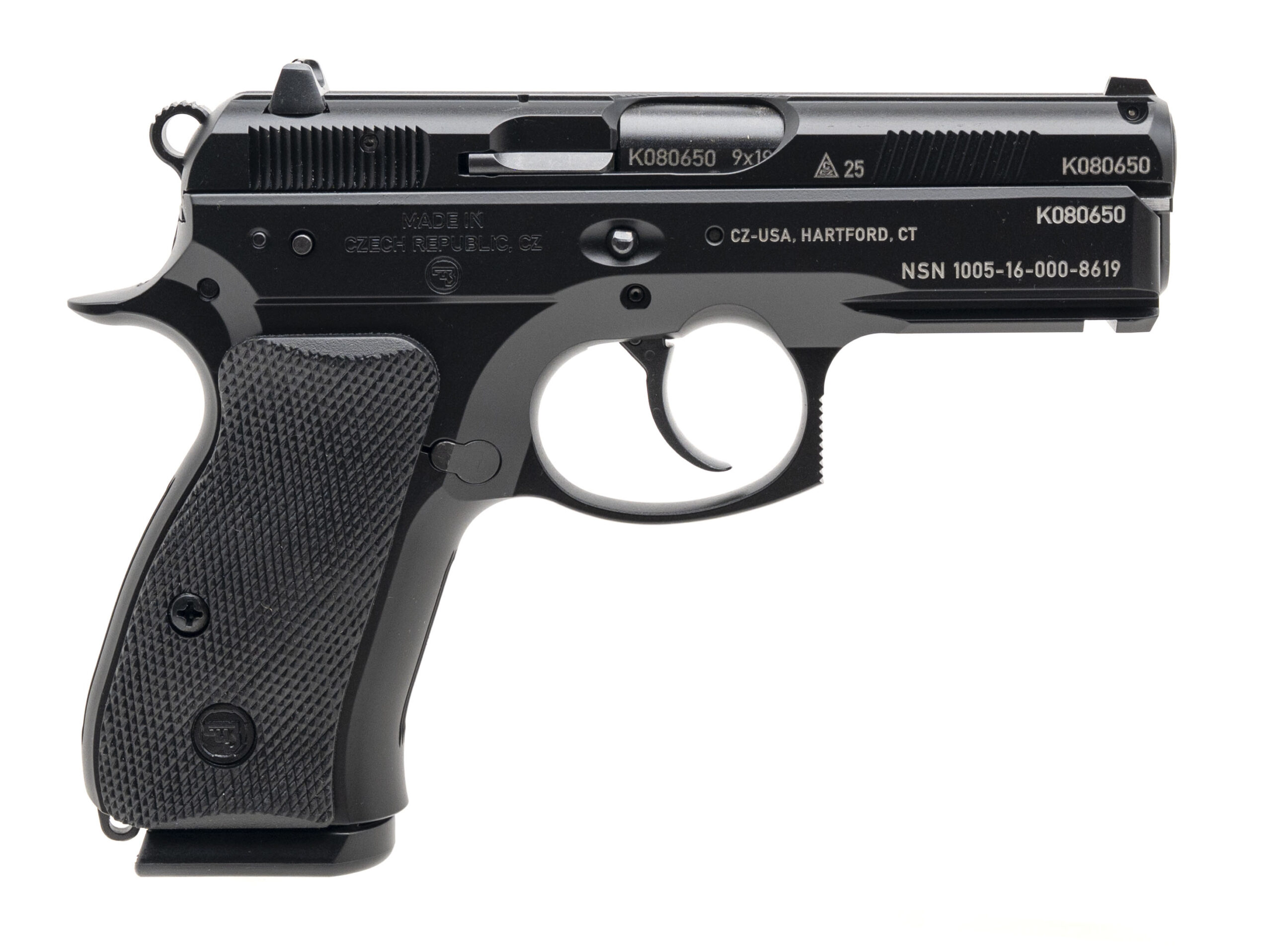 (SN: K080650) CZ 75 P-01 50th Anniversary Elite Pistol 9mm (L2025-08770) NEW