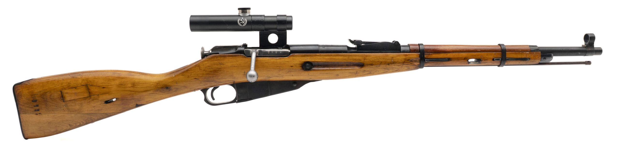 Unique 1891/59 Shortened Russian Mosin-Nagant Rifle with PU Scope – 7.62x54R (L2025-09207)