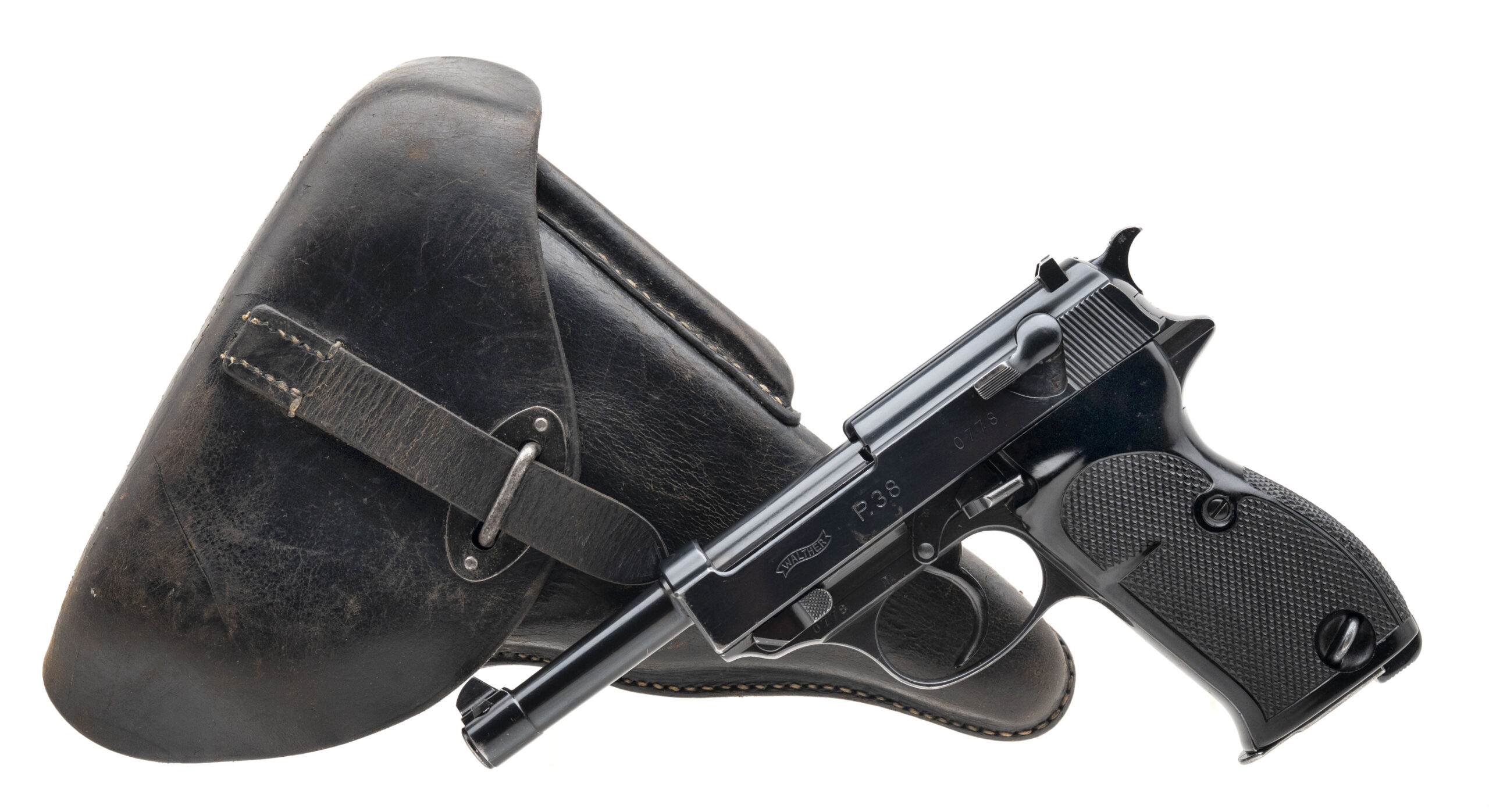 Very Rare Walther P-38 First Type Zero Series Test Trials Gun (PR70311) 