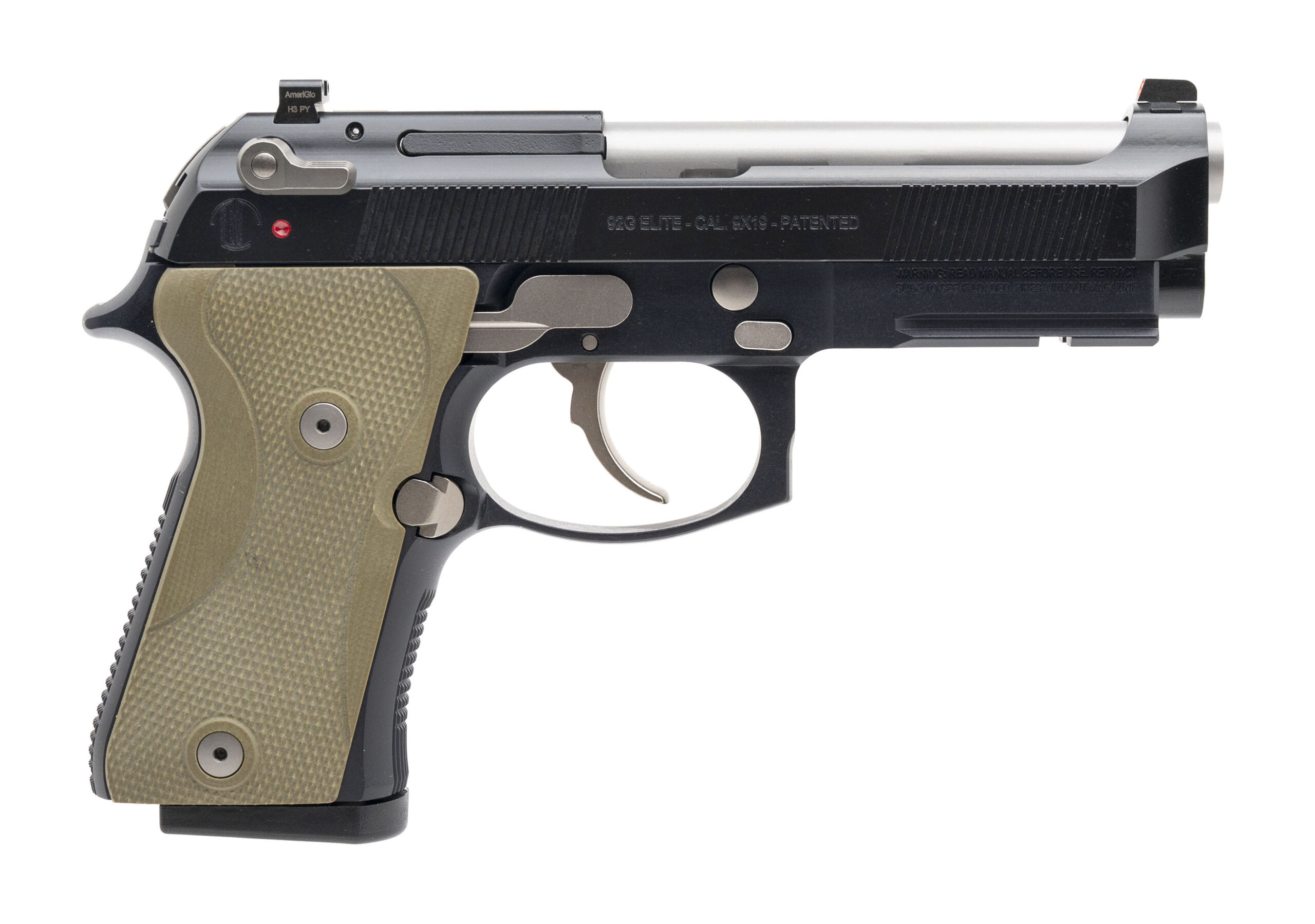 Beretta 92G Elite LTT Pistol 9mm (L2025-10810)